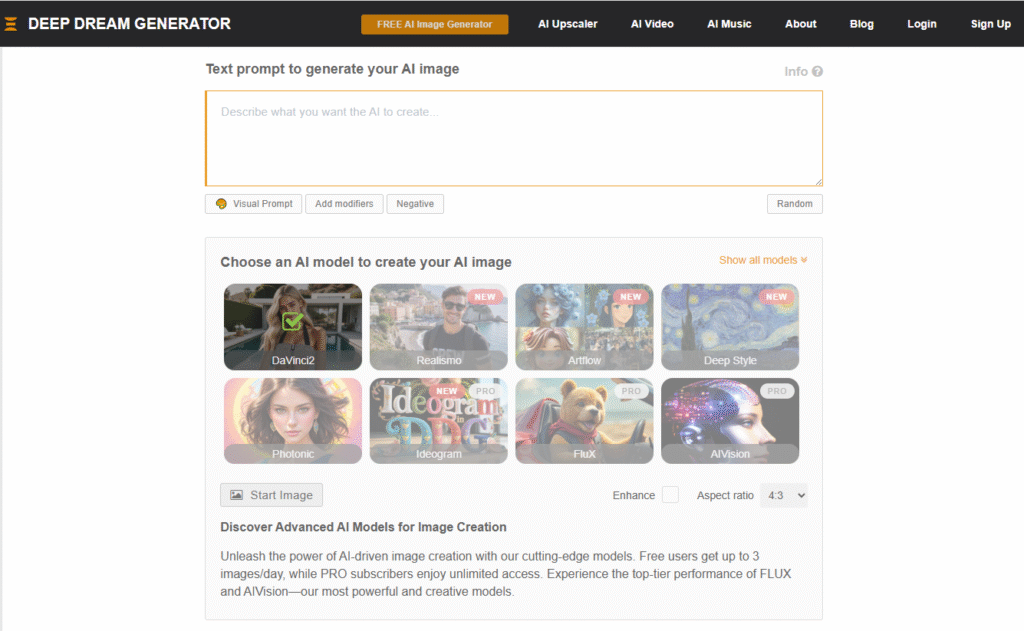 Deep Dream Generator