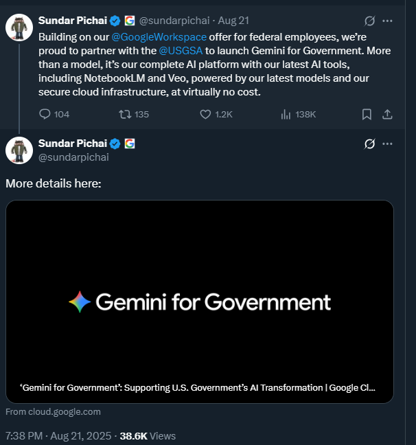 Google Gemini AI